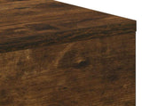 Electric Fireplace Smoked Oak 150 x 21 x 77 cm Engineered wood 8020836