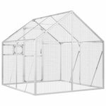 Aviary Silver 1.79x2x1.85 m Aluminium 3155795