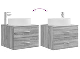 Bathroom Furniture Set 3 pcs Grey Sonoma 49.5 x 44.5 x 65.5 cm 3405960
