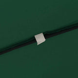 Garden Parasol Green 295 x 295 x 245 cm Polyester and Steel 42003653