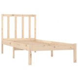 Bed Frame without Mattress Solid Wood Pine 90x200 cm 3105056