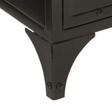 Bathroom Sink Cabinet 55x35x60 cm Iron and Solid Wood Mango 358564
