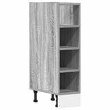 Bottom Cabinet Riga Grey Sonoma 20x44.5x81.5 cm Engineered Wood 854189