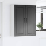 Wall Cabinet PORTO Black 80 x 31 x 100 cm Engineered Wood 885496