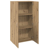 Office Cabinet Old Wood 60 x 32 x 115 cm Engineered Wood 879637