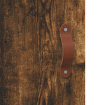 Wall Mounted Cabinets 2 pcs Smoked Oak Engineered Wood 3197918