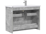 Bathroom Furniture Set Concrete Grey 81 x 40 x 84.5 cm 3404269