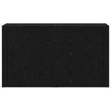 Sideboard Black Oak 120 x 36 x 69 cm Engineered Wood 3333865