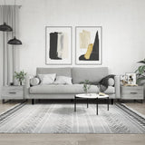 Coffee Tables 2 pcs Grey Sonoma 50x50x40 cm Engineered Wood 829457