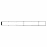 Raised Garden Bed Black 480 x 40 x 55 cm cold-rolled steel 8006286