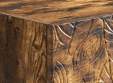 Bedside Table 2 pcs Smoked Oak 43 x 34.5 x 50 cm 895036