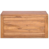 Wall-mounted Bathroom Cabinet 60x45x30 cm Solid Teak Wood 320437