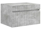 Bathroom Cabinet Set 5 pcs Concrete Grey Engineered Wood 3406650