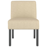 Slipper Chair Cream Fabric 352456