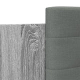 Bed Frame without Mattress Grey Sonoma 120x200 cm 3209931