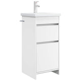 Bathroom Vanity with Sink White 42 x 40 x 84.5 cm 890720