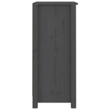 Sideboards 2 pcs Grey 40x35x80 cm Solid Wood Pine 813744