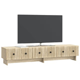 TV Cabinet Sonoma Oak 147 x 34.5 x 30 cm Engineered Wood 894017