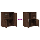 Sideboards 2 pcs Brown Oak 60x31x70 cm Engineered Wood 3276566