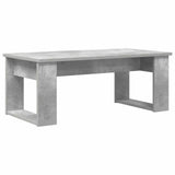 Coffee Table Set 2 pcs Concrete Grey Engineered Wood 8000135