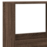 Bookcase Brown Oak 100x33x175 cm Engineered Wood 3309408