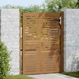 Garden Gate 100x150 cm Corten Steel Square Design 153253