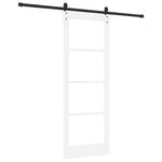 Sliding Door Manual ORKDAL White 78 x 211 cm Wood and metal 3332470