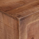 TV Cabinet 110x30x40 cm Rough Mango Wood 328303