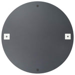 ZNTS Wall Mirror with LED Lights Round Glass 3078641