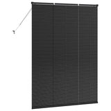 Venetian Blind Black 175 x 135 cm 25 mm Aluminium 42006154