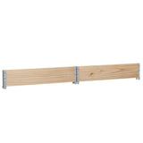 Garden Planter 100x100 cm Solid Pine Wood 3295395