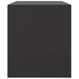 TV Cabinet Black 99x39x44 cm Steel 841643