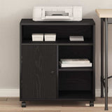 Printer Stand Black oak 60 x 50 x 67 cm Engineered wood 862284