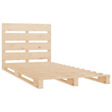 Bed Frame without Mattress 90x190 cm Single Solid Wood Pine Single 3190495