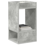 End Table 2 pcs Concrete Grey 30 x 30 x 56 cm Engineered Wood 890935