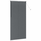 Venetian Blinds Manual Dark Grey 220 x 100 cm Aluminium 42006097