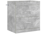 Bathroom Furniture Set Concrete Grey 61 x 40 x 84.5 cm 3404369