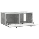 Wall-Mounted TV Cabinet Concrete Grey 78.5 x 41 x 30 cm 898008