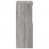 Sideboard with LED Lights Grey Sonoma 41x37x100 cm 836691