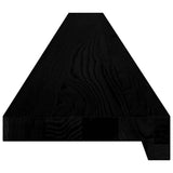 Window Sills 2 pcs Brown Black 160x15x2 cm Solid Wood Oak 4009172