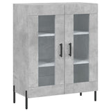 Highboard Concrete Grey 69,5x34x180 cm Engineered Wood 3195743
