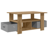 Coffee Table Artisan Oak 77 x 55 x 42 cm Engineered Wood 8000419