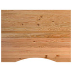 Workbench Light Brown 80x60x cm Solid Wood Oak 3309696