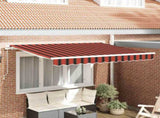 Awning Replacement Fabric Orange and Brown 3 x 2 m Polyester 42000429