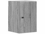 3 Piece Bathroom Cabinet Set BREDA Grey Sonoma Engineered Wood 3417807