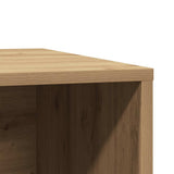 Cat Litter Box Enclosure Artisian Oak 80x50x45 cm Engineered Wood 857741