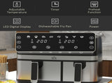 8.5L Dual Basket Air Fryer, with Sync and Multi-Menu Cooking T3398P344415