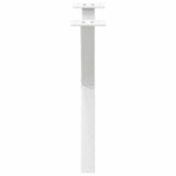 Coffee Table Legs X-Shaped 2 pcs White 60x cm Steel 4012901