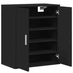 Shoe Cabinet Black 60x35x70 cm Engineered Wood 808919