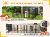 100cm 8 Panels Heavy Duty Dog Pen, Pet Playpen for Indoors, Outdoors, Small, Medium, Large Dogs T3398P349739